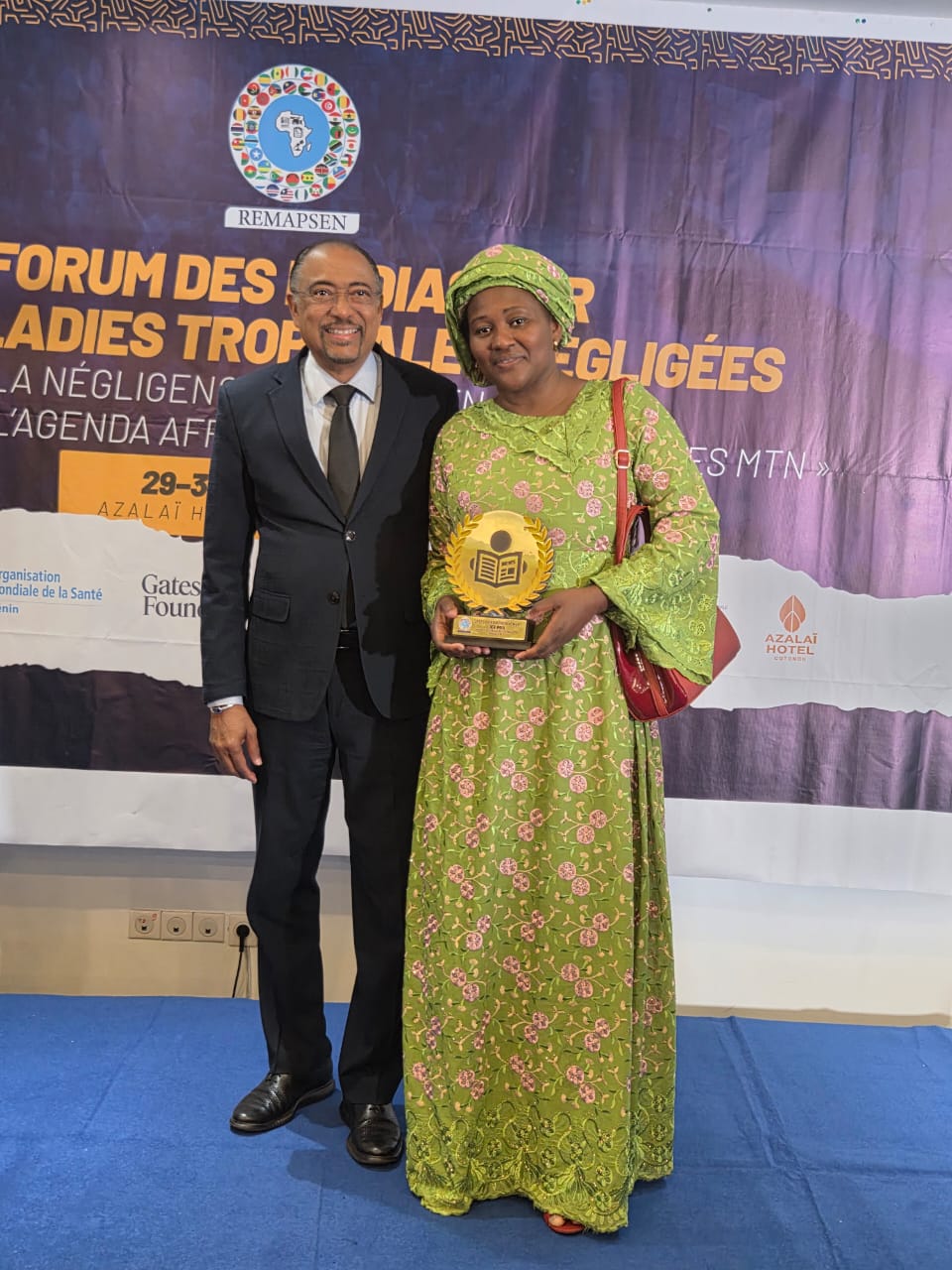 Journalisme environnemental : Ngoya Ndiaye de Point Actu primée aux Awards du REMAPSEN à Cotonou