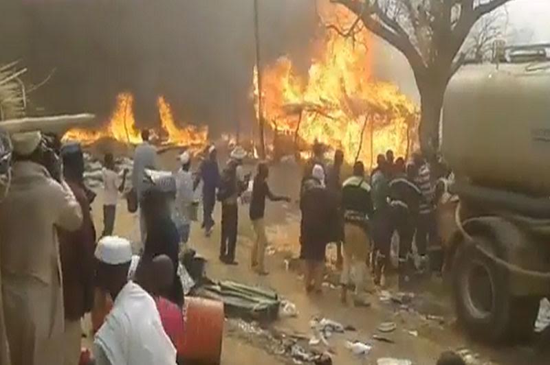 Daaka de Médina Gounass : un violent incendie fait d’importants dégâts matériels