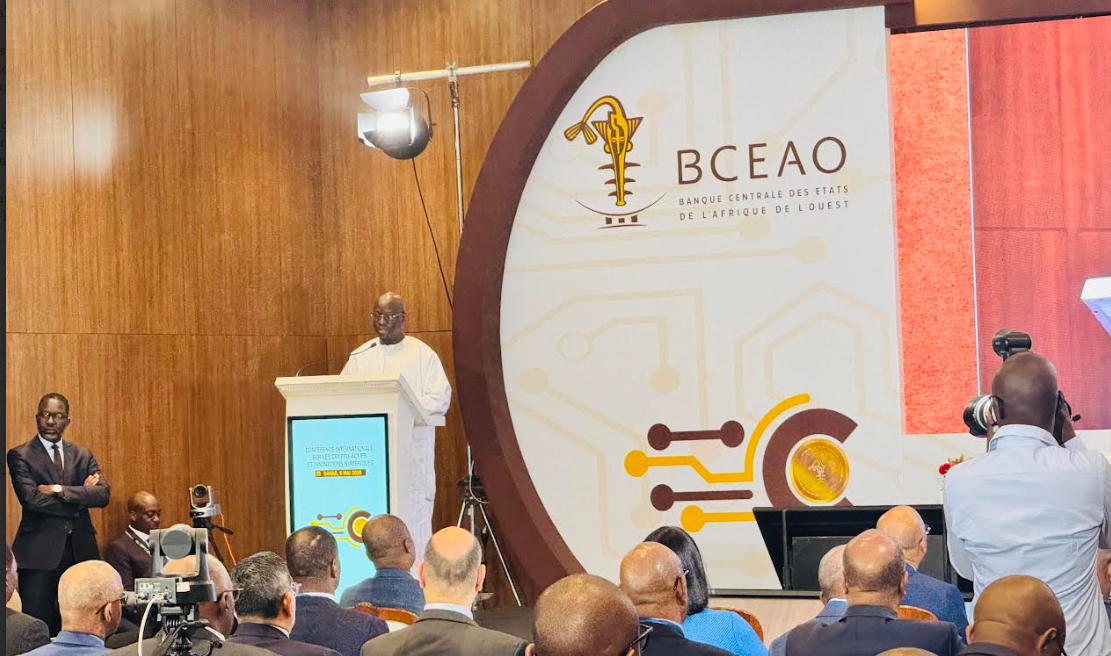 Cheikh Diba ouvrant la conférence internationale de la BCEAO sur les crypto actifs : « Ces technologies peuvent combler des décennies de sous-bancarisation qui ont freiné notre développement »
