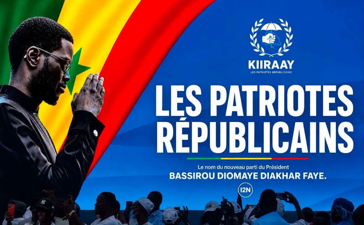 KIIRAAY – La Patrie d’abord: Le nom du Parti du président Bassirou Diomaye Faye